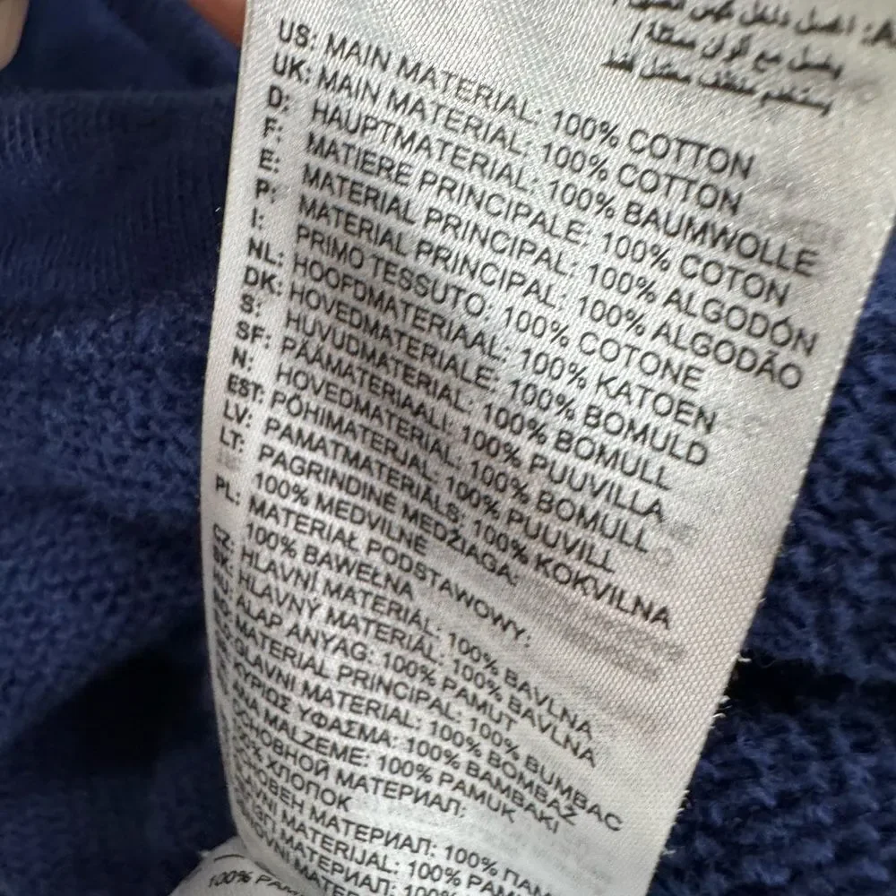 Adidas x Ivy Park Blue Hooded Shrug sweater - Picture 10 of 10